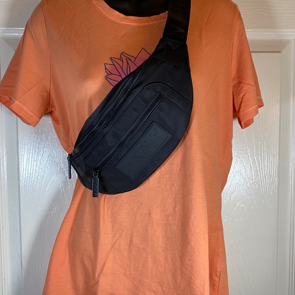 DKNY Black Belt Bag